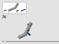 LEGO 42164 instructions page 40 – build guide