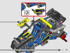 LEGO 42164 instructions page 51 – build guide