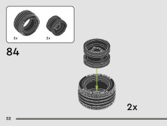 LEGO 42164 instructions page 52 – build guide