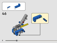 LEGO 42164 instructions page 8 – build guide