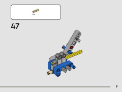 LEGO 42164 instructions page 9 – build guide