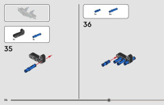 LEGO 42165 instructions page 36 – build guide