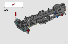 LEGO 42165 instructions page 43 – build guide