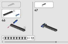 LEGO 42165 instructions page 44 – build guide