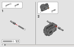LEGO 42165 instructions page 6 – build guide