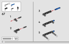 LEGO 42165 instructions page 66 – build guide
