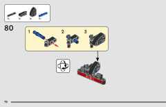 LEGO 42165 instructions page 78 – build guide