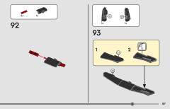 LEGO 42165 instructions page 87 – build guide