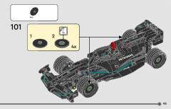 LEGO 42165 instructions page 95 – build guide