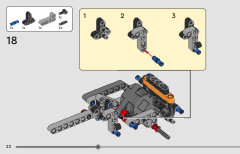 LEGO 42166 instructions page 22 – build guide