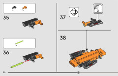 LEGO 42166 instructions page 34 – build guide
