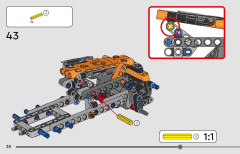 LEGO 42166 instructions page 38 – build guide