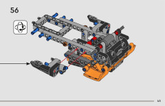 LEGO 42166 instructions page 45 – build guide