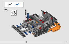LEGO 42166 instructions page 63 – build guide