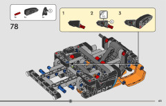 LEGO 42166 instructions page 65 – build guide