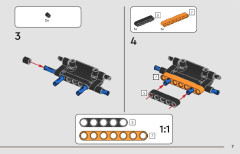 LEGO 42166 instructions page 7 – build guide
