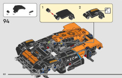 LEGO 42166 instructions page 82 – build guide