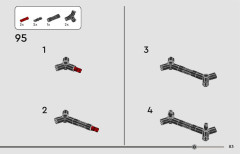 LEGO 42166 instructions page 83 – build guide