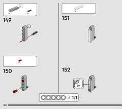 LEGO 42167 instructions page 100 – build guide