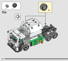 LEGO 42167 instructions page 102 – build guide