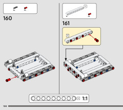 LEGO 42167 instructions page 108 – build guide