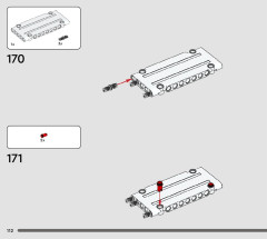LEGO 42167 instructions page 112 – build guide