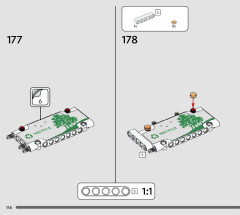 LEGO 42167 instructions page 116 – build guide