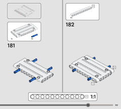 LEGO 42167 instructions page 119 – build guide
