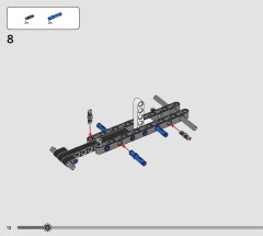LEGO 42167 instructions page 12 – build guide