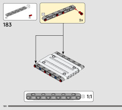 LEGO 42167 instructions page 120 – build guide