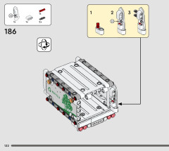 LEGO 42167 instructions page 122 – build guide