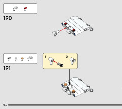 LEGO 42167 instructions page 124 – build guide