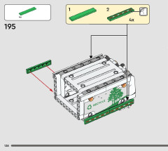 LEGO 42167 instructions page 128 – build guide