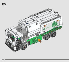 LEGO 42167 instructions page 130 – build guide