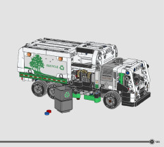 LEGO 42167 instructions page 135 – build guide