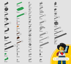 LEGO 42167 instructions page 139 – build guide