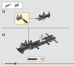 LEGO 42167 instructions page 14 – build guide