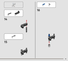 LEGO 42167 instructions page 15 – build guide