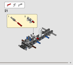LEGO 42167 instructions page 19 – build guide