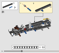 LEGO 42167 instructions page 26 – build guide