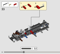 LEGO 42167 instructions page 28 – build guide