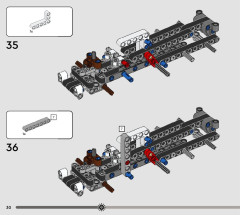 LEGO 42167 instructions page 30 – build guide