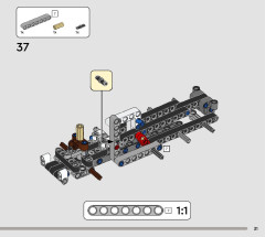 LEGO 42167 instructions page 31 – build guide
