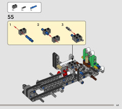 LEGO 42167 instructions page 43 – build guide