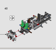 LEGO 42167 instructions page 49 – build guide