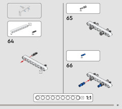 LEGO 42167 instructions page 51 – build guide