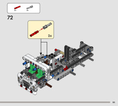 LEGO 42167 instructions page 55 – build guide