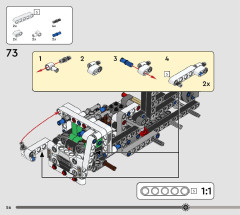 LEGO 42167 instructions page 56 – build guide