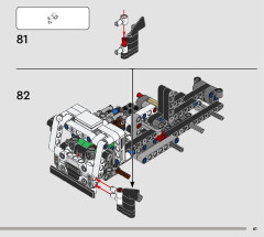 LEGO 42167 instructions page 61 – build guide