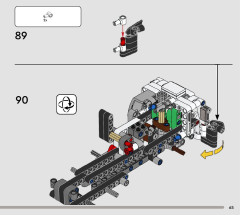 LEGO 42167 instructions page 65 – build guide